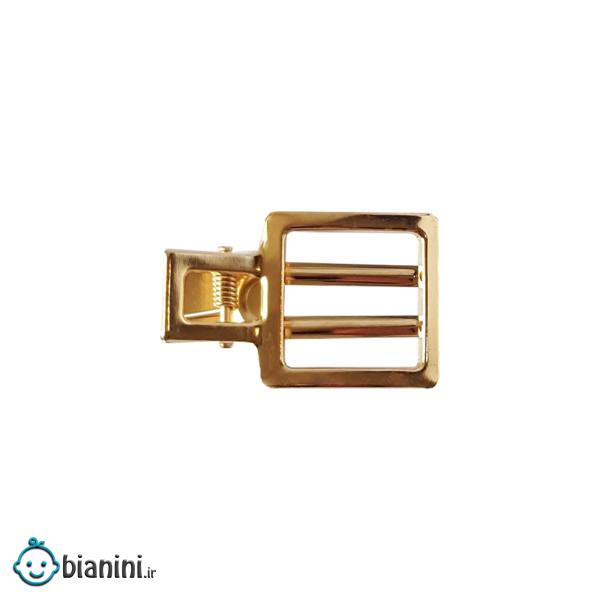 گیره مو دخترانه نمدیکا طرح مربع کد GM01