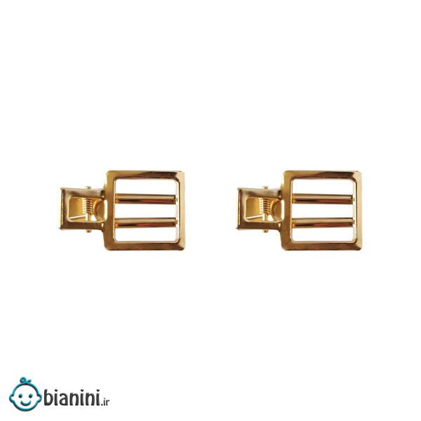 گیره مو دخترانه نمدیکا طرح مربع کد GM02 گیره مو دخترانه نمدیکا طرح مربع کد GM02