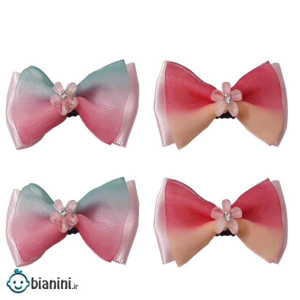 گیره مو دخترانه کد P3 مجموعه 4 عددی
